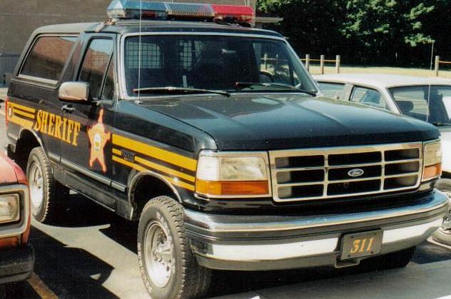 Ford Bronco Police